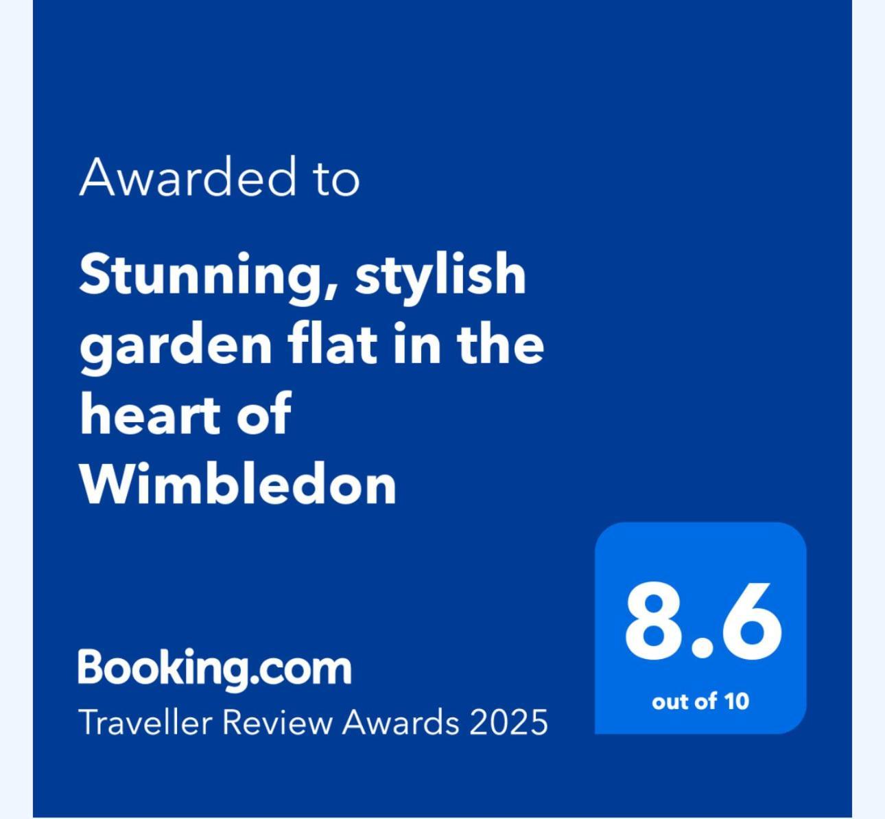 Apartmán Stunning, Stylish Garden Flat In The Heart Of Wimbledon Londýn Exteriér fotografie
